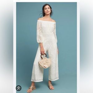 Farm Rio Elliot Off-the-Shoulder Jumpsuit